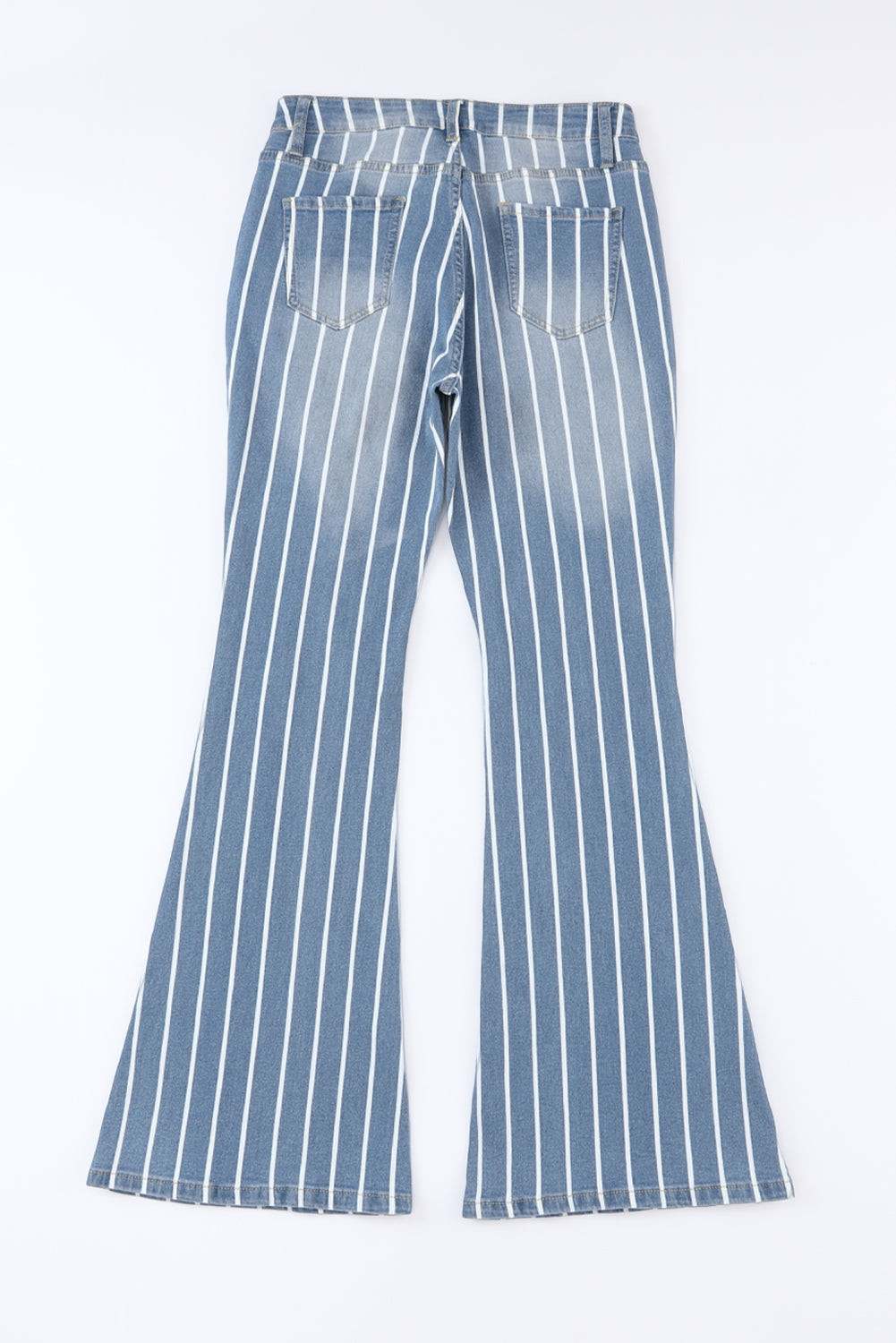 Skyline Stripe Flare Jeans