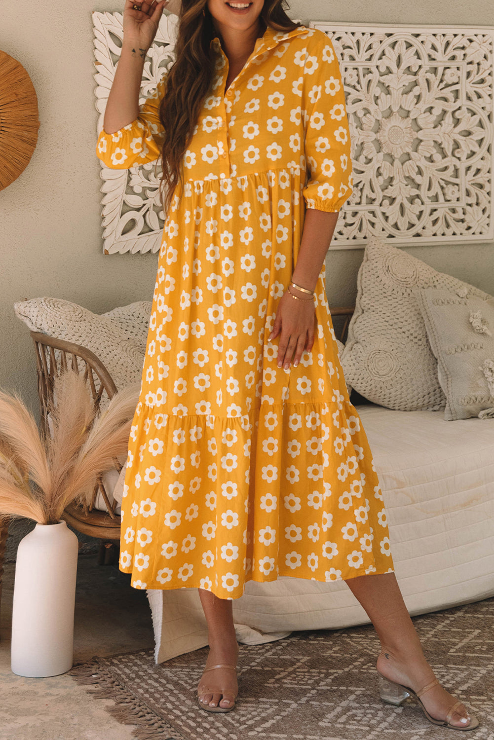 Marigold Bloom Dress