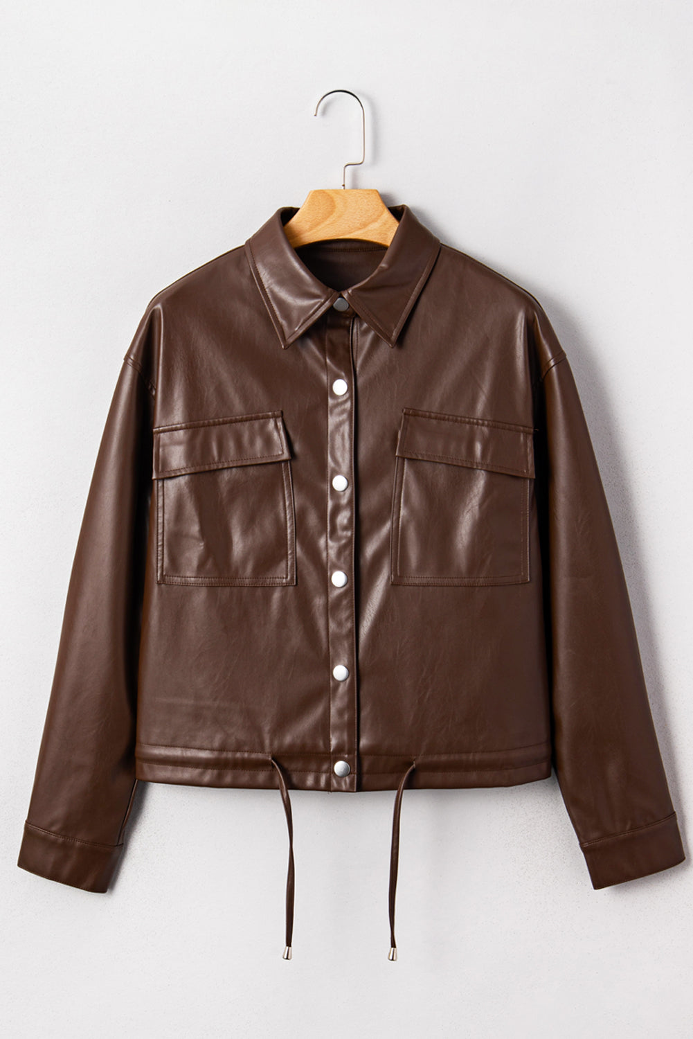 Sienna Utility Leather Jacket