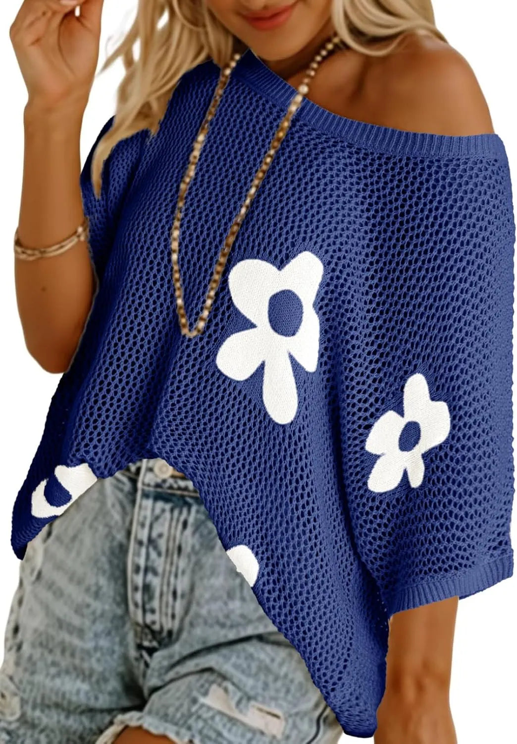 Daisy Breeze Crochet Top
