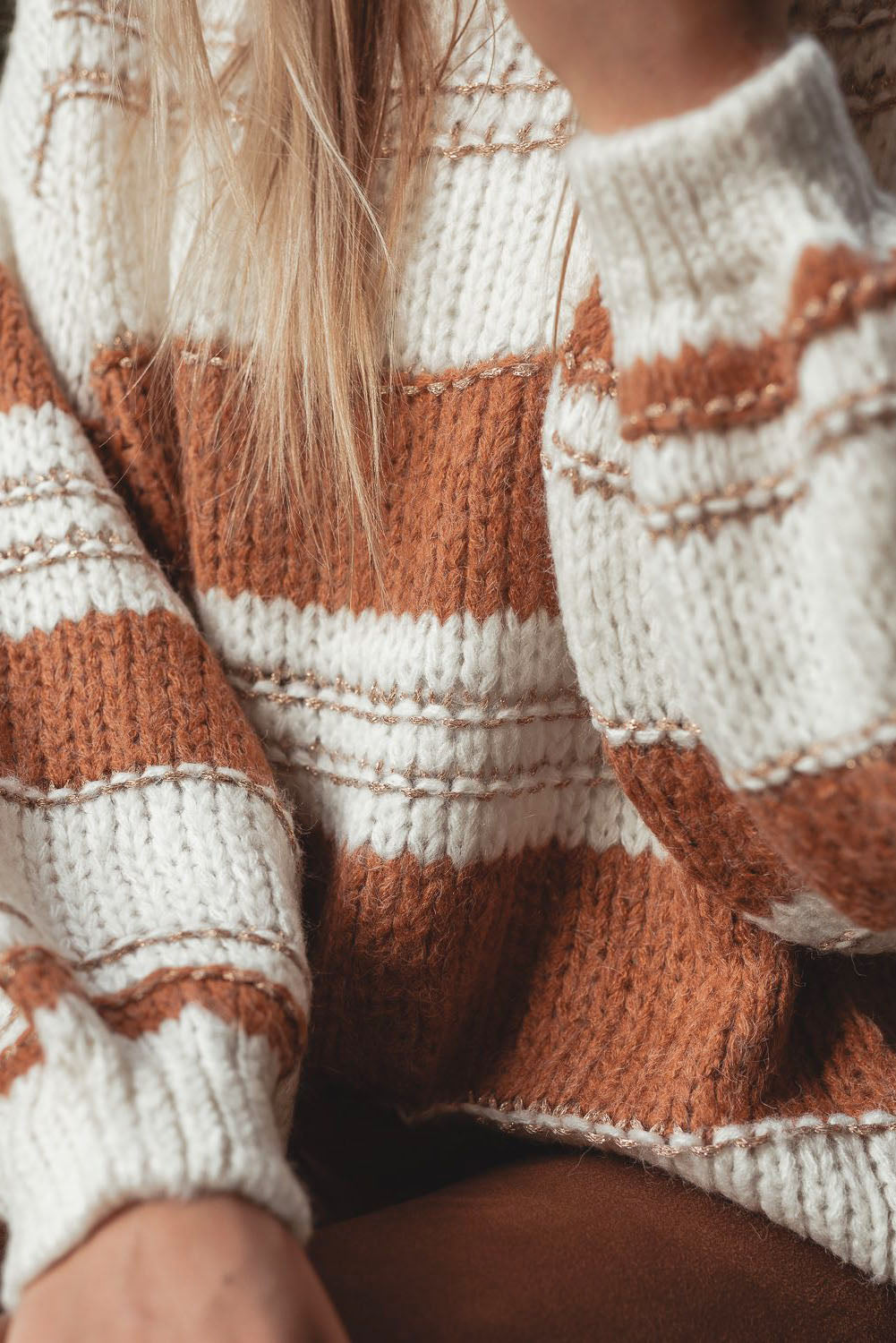 Stripe Muse Sweater