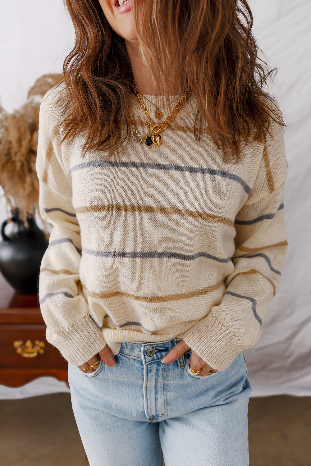 Marina Stripe Sweater