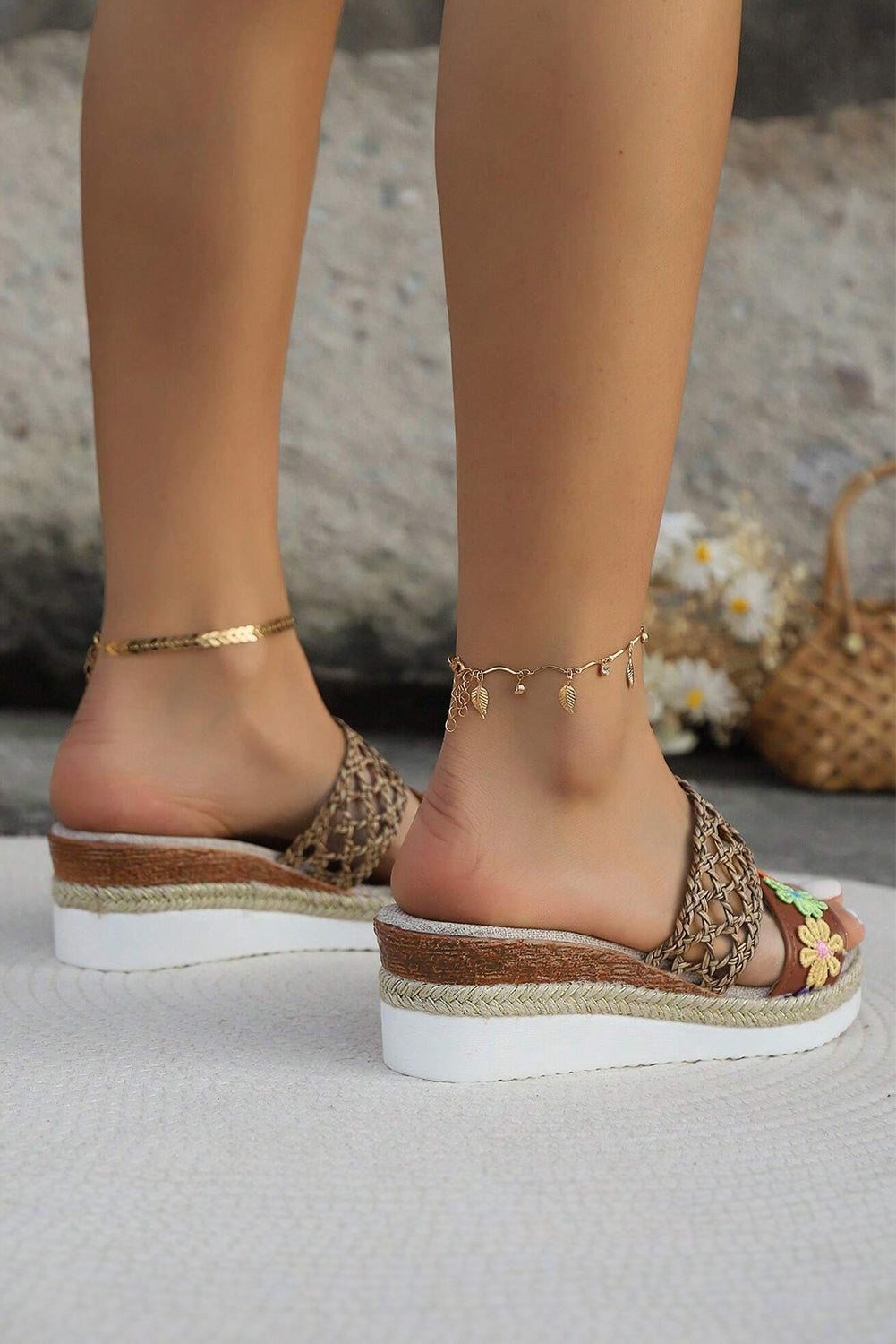 Meadow Braid Wedges