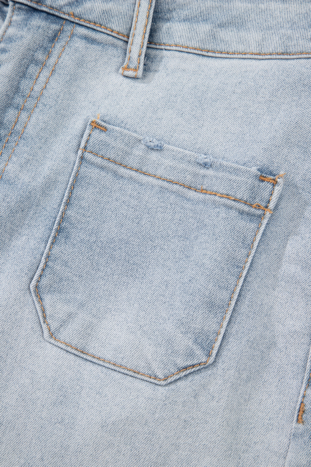 Ayla Sky Denim Shorts