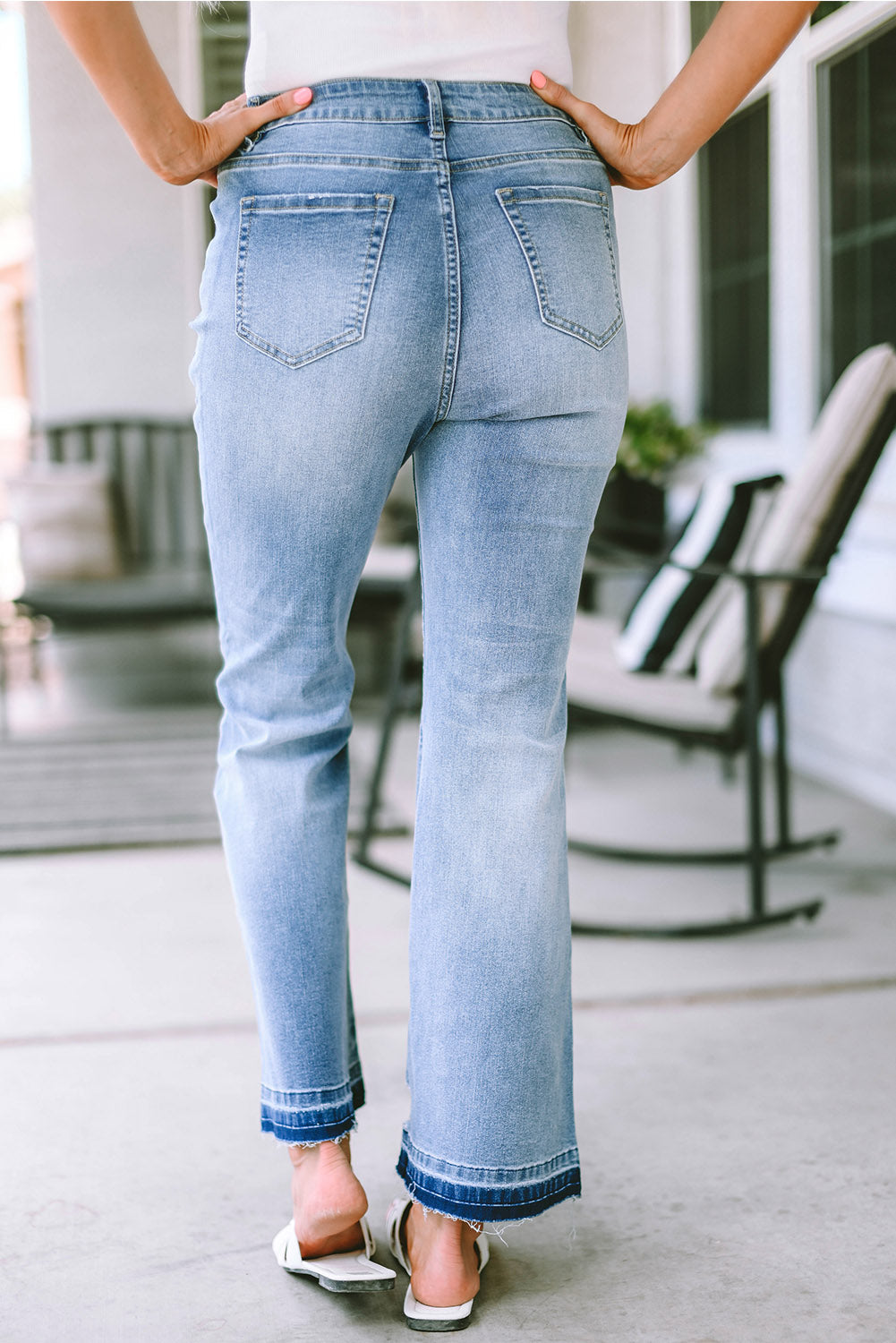 Blue Ember Flare Jeans