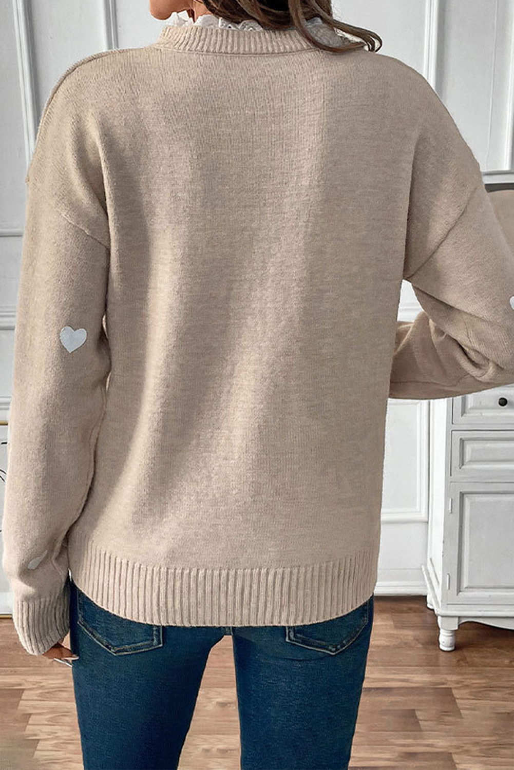Amora Lace Knit Sweater