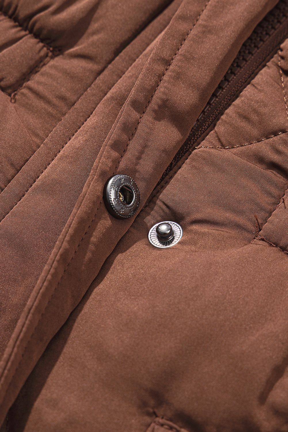 Mocha Trail Puffer Vest