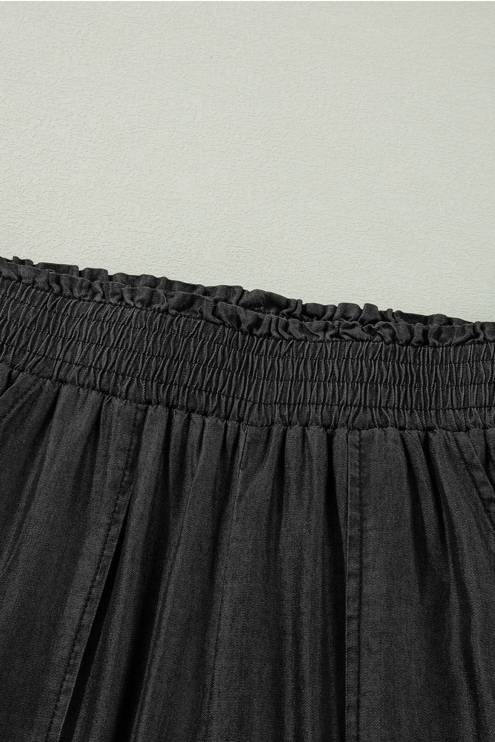 Midnight Ruffle Jeans