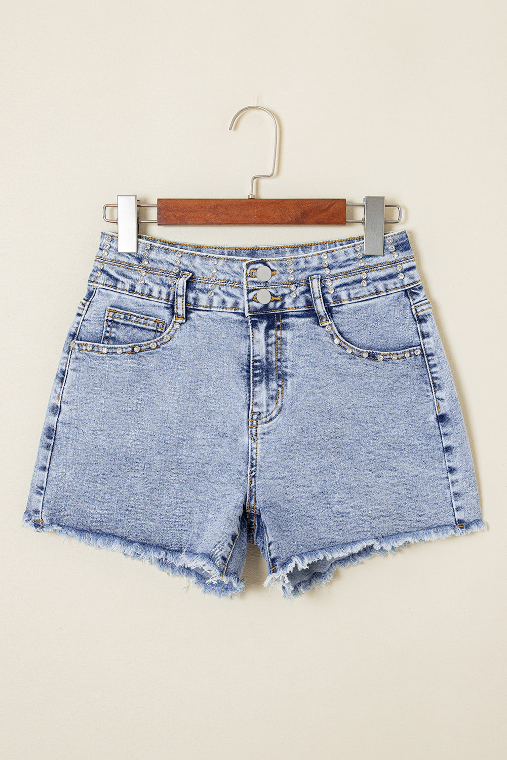 Stella Shine Denim Shorts