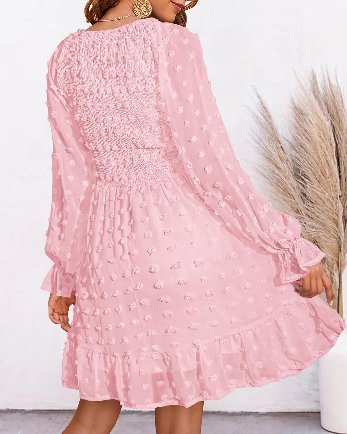 Amelia Swiss Dot Dress