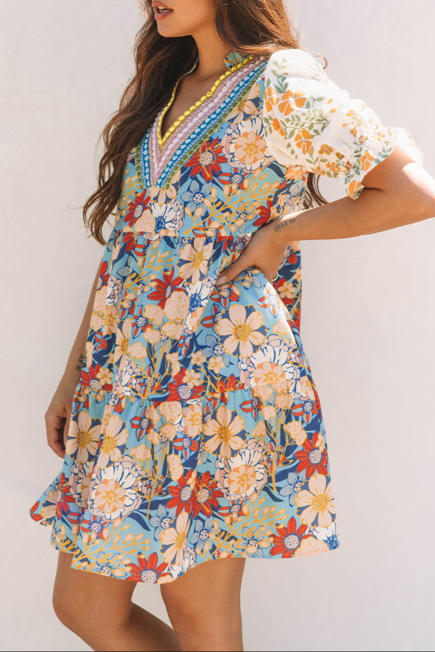Lyra Patchwork Dress