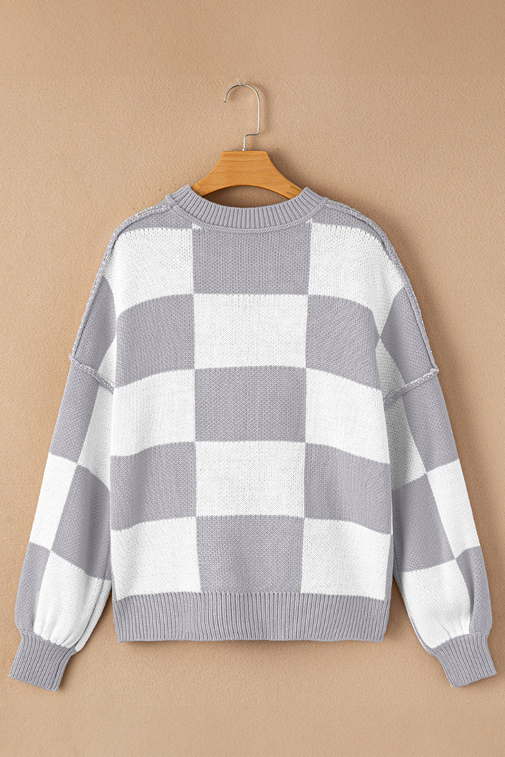 Ophelia Check Sweater