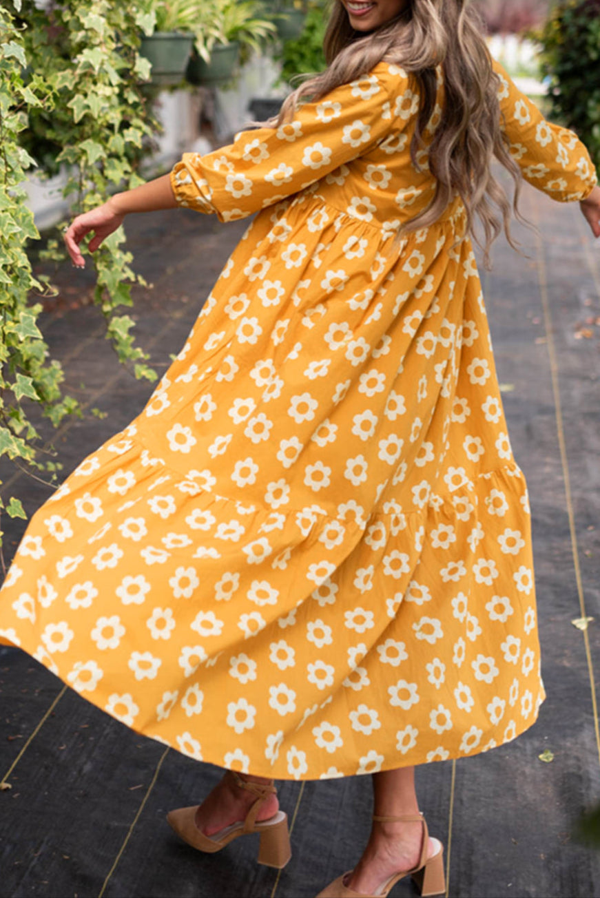 Marigold Bloom Dress