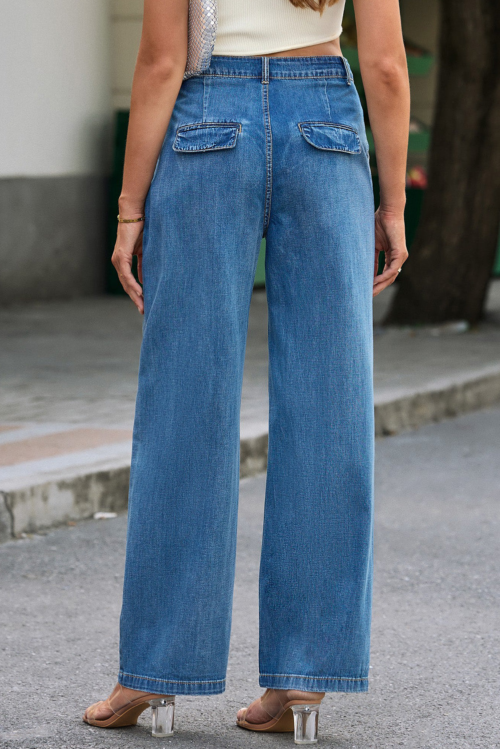 Blue Slouchy Jeans