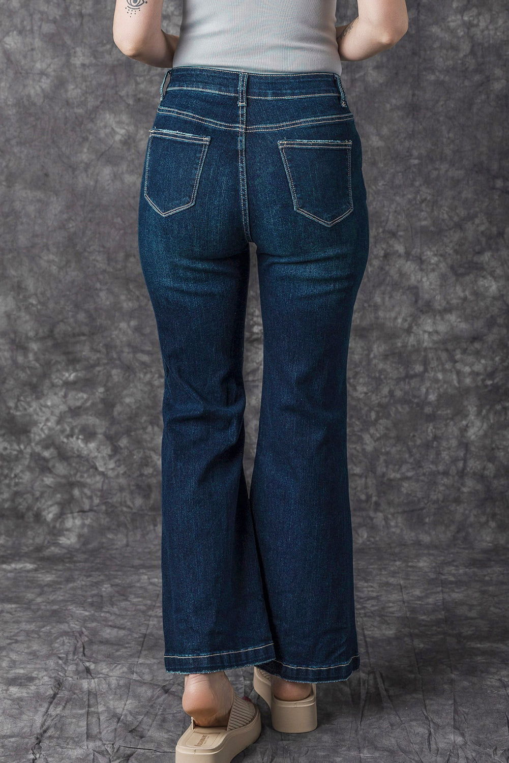 Real Teal Revival Flares
