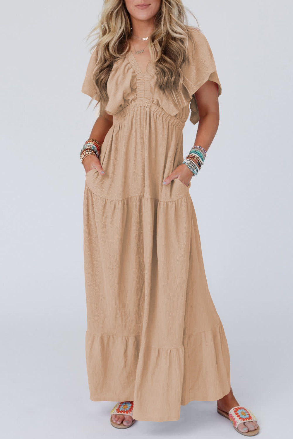 Aurora Ruffle Dress