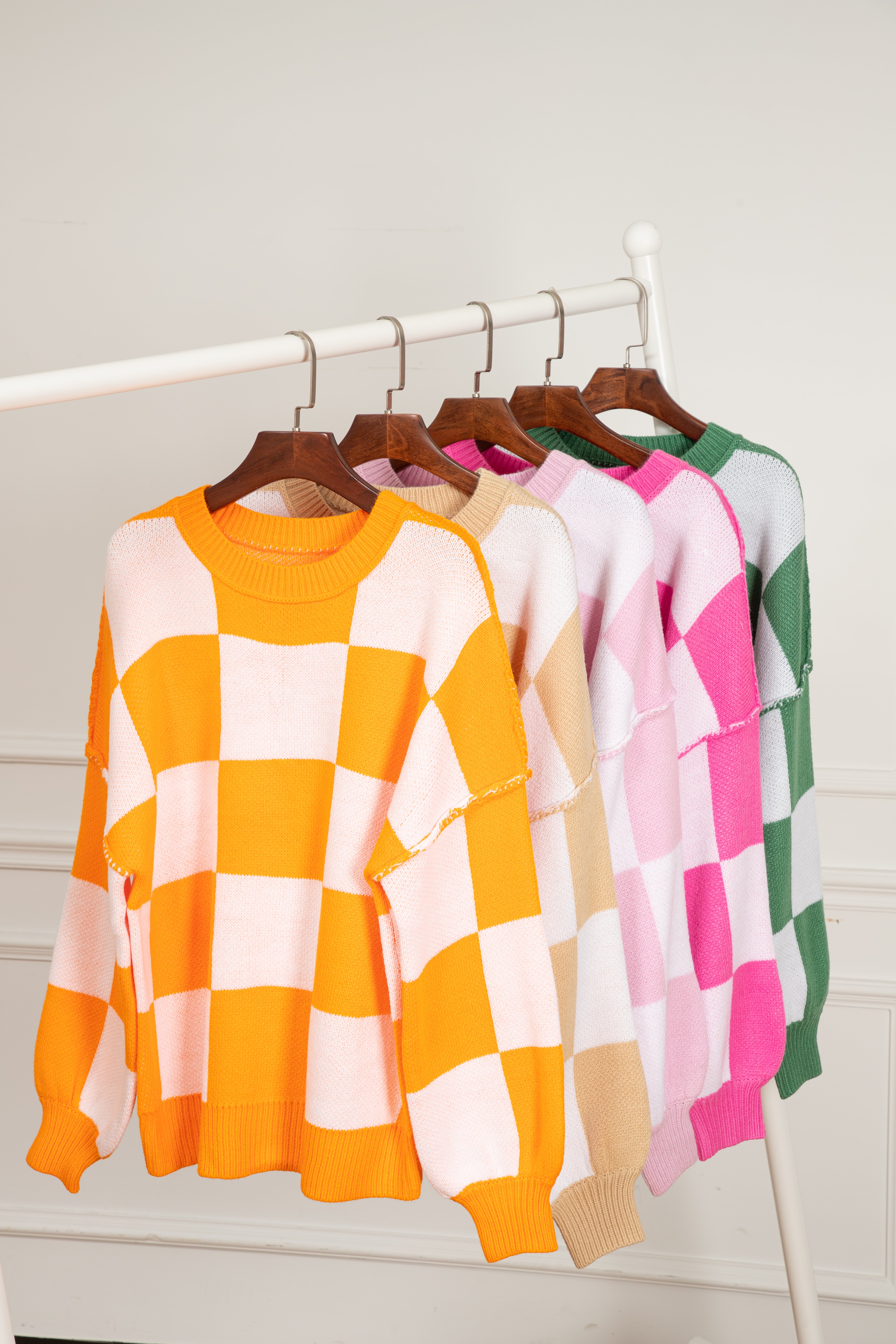 Ophelia Check Sweater