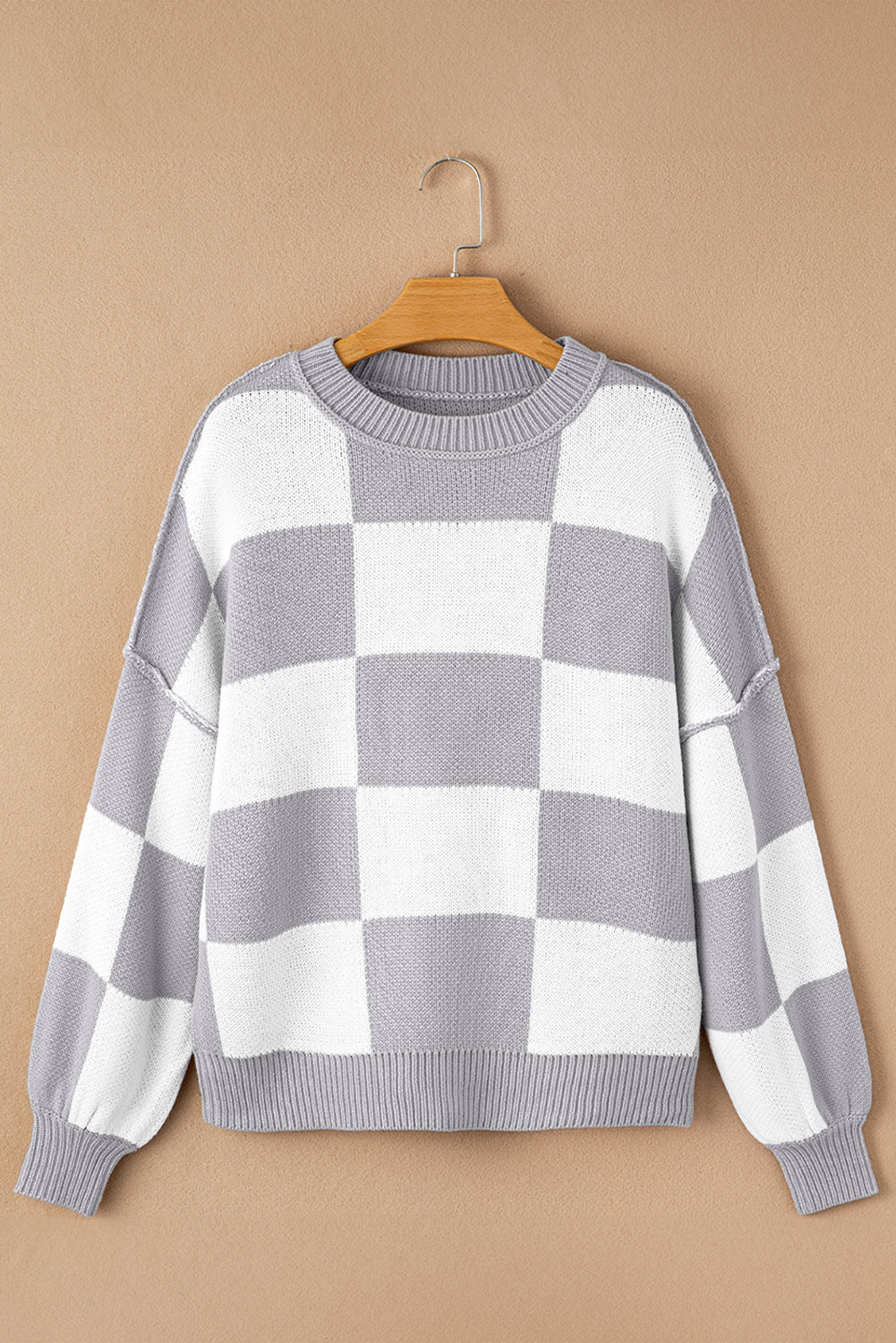 Ophelia Check Sweater