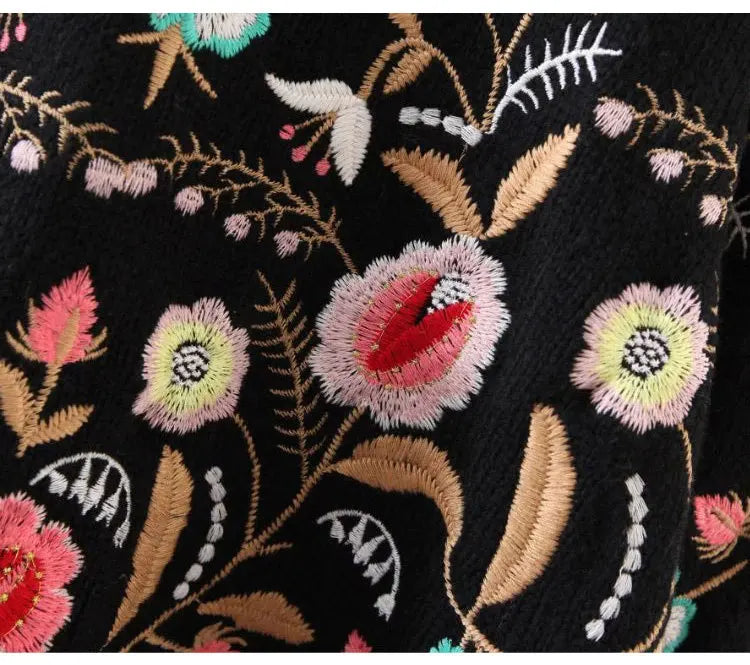 Eulalie Embroidered Sweater