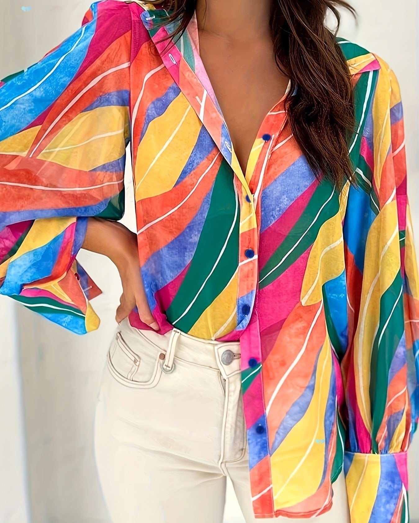 Solea Palm Blouse