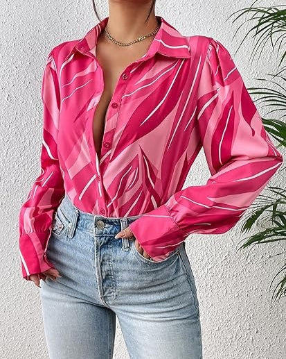 Solea Palm Blouse