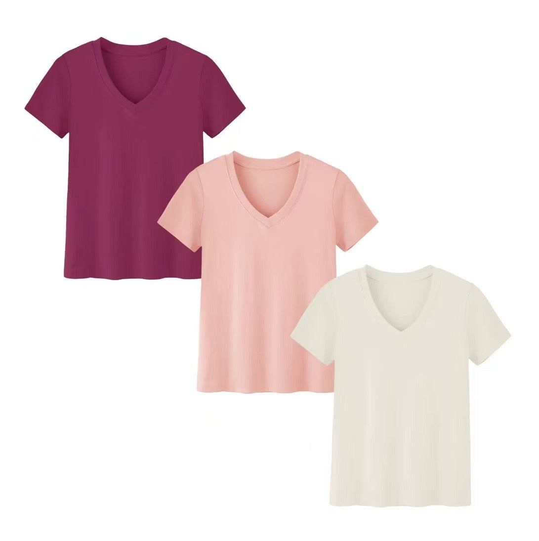 Luna Comfort Tee (3-Pack)