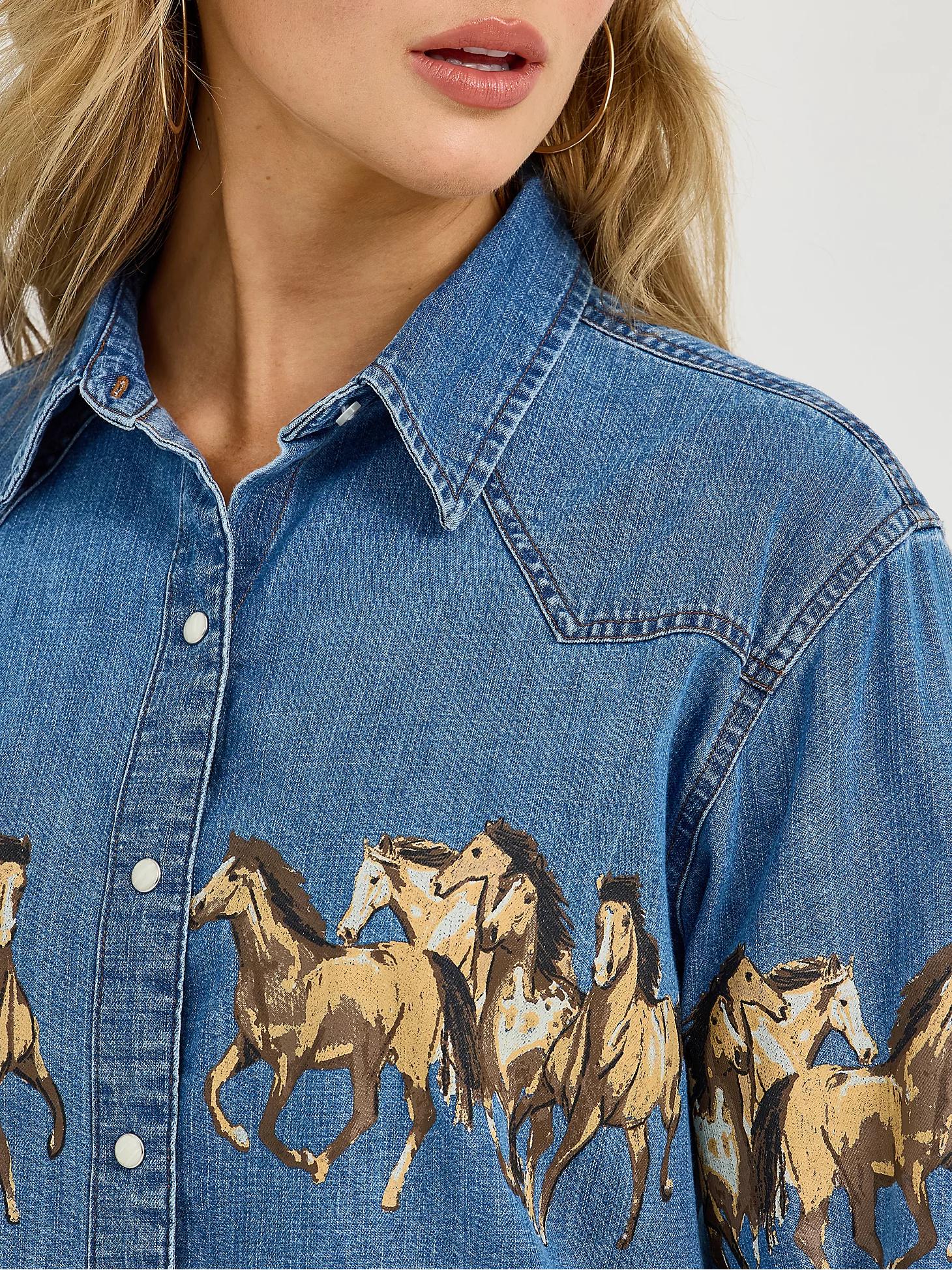 Wild Spirit Denim Shirt