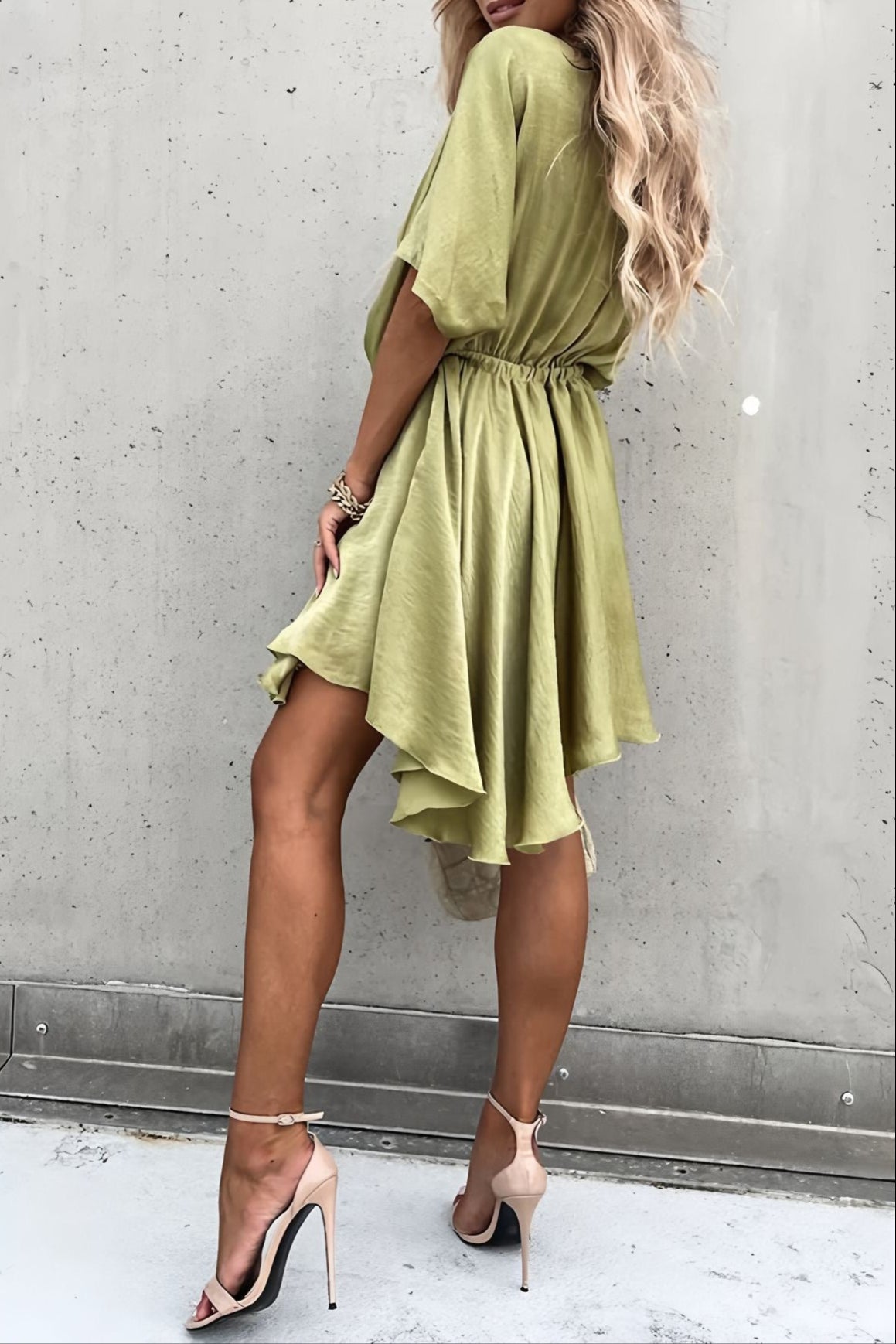 Celesta Satin Dress