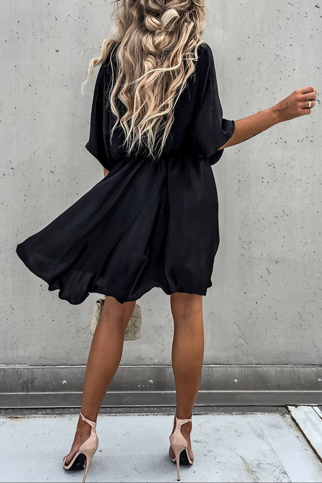 Celesta Satin Dress