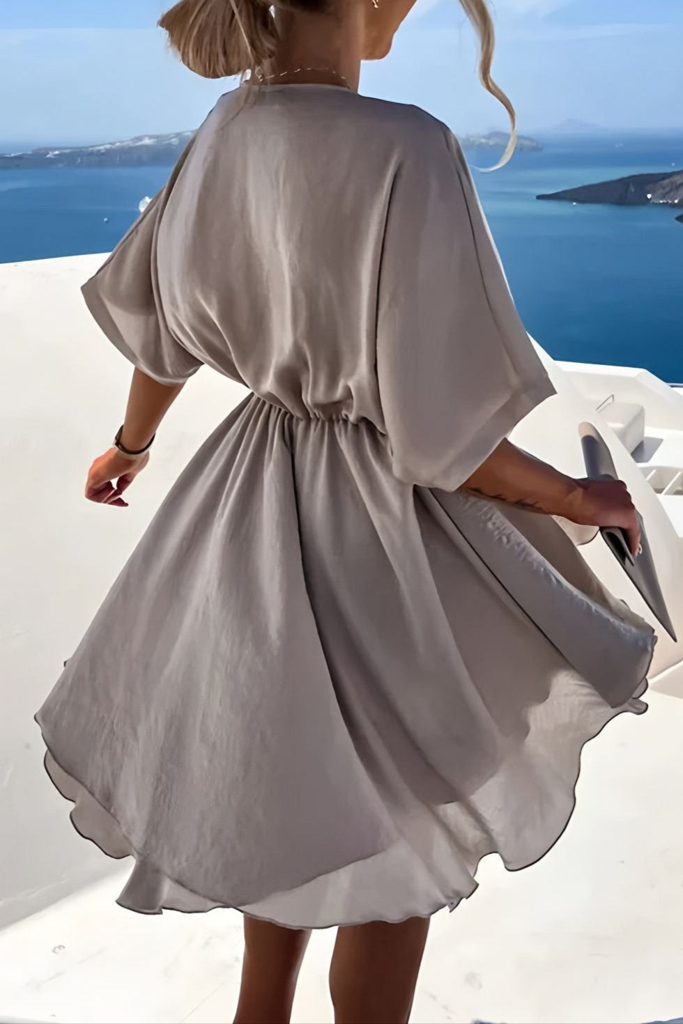 Celesta Satin Dress