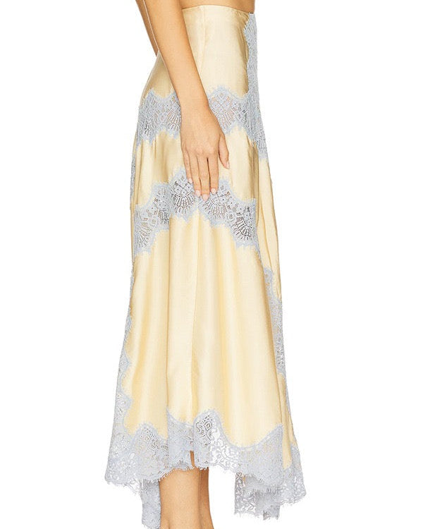 Azure Grace Satin Set