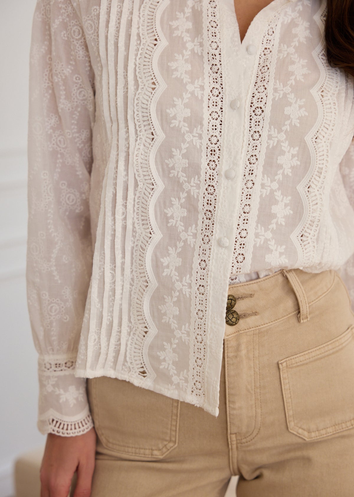 Prairie Lace Blouse