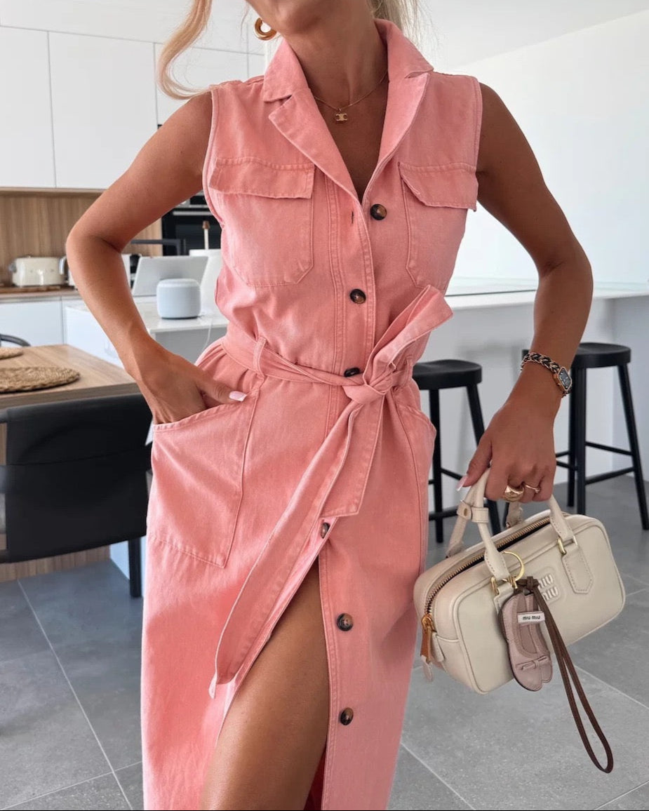 Zariya Denim Dress