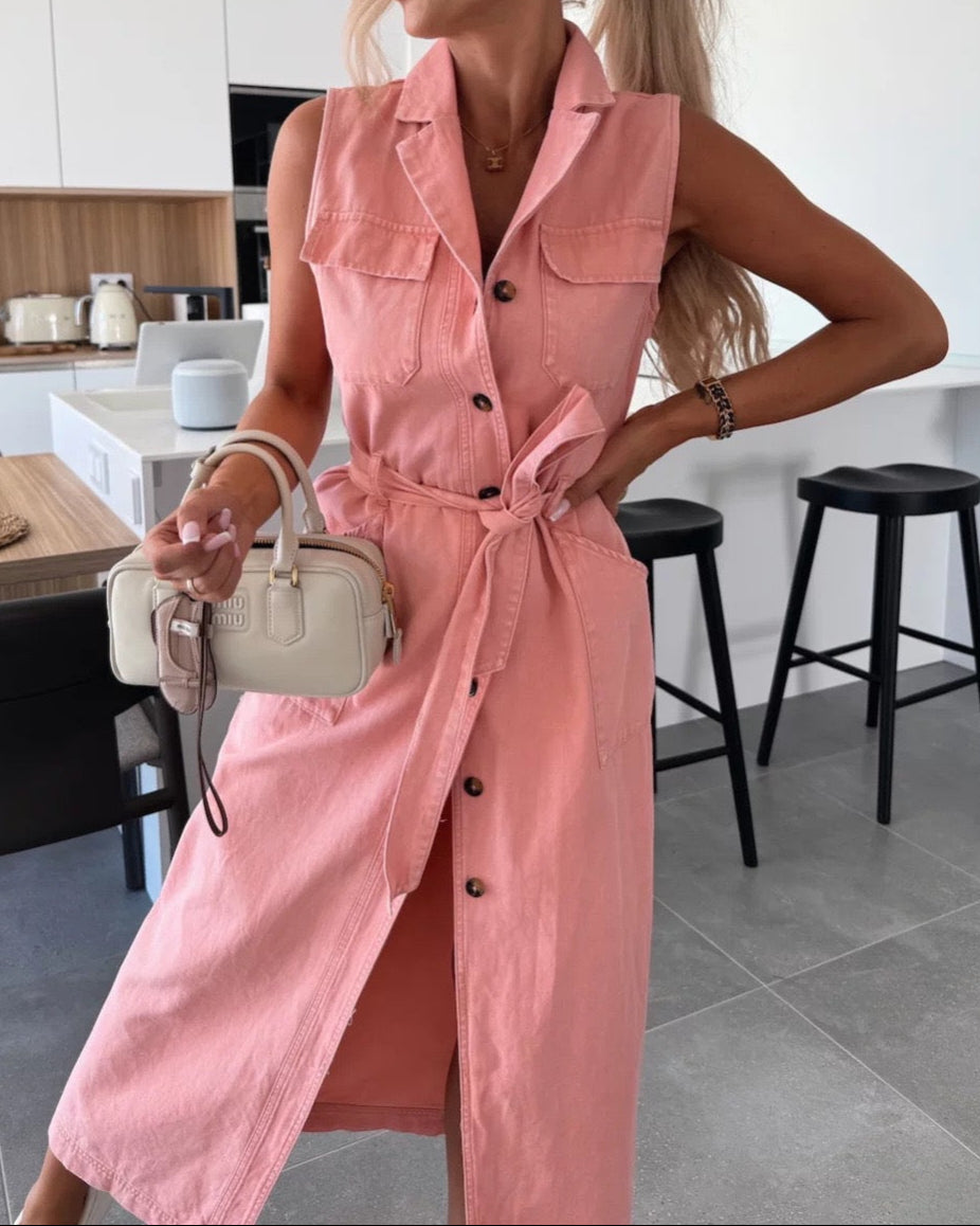 Zariya Denim Dress
