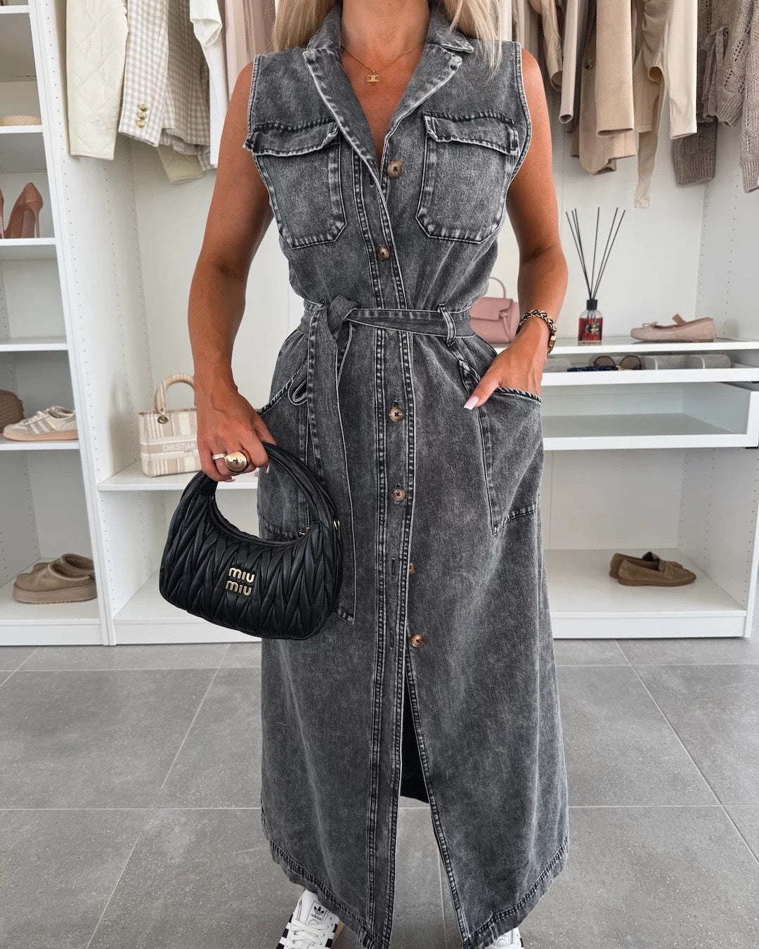 Zariya Denim Dress