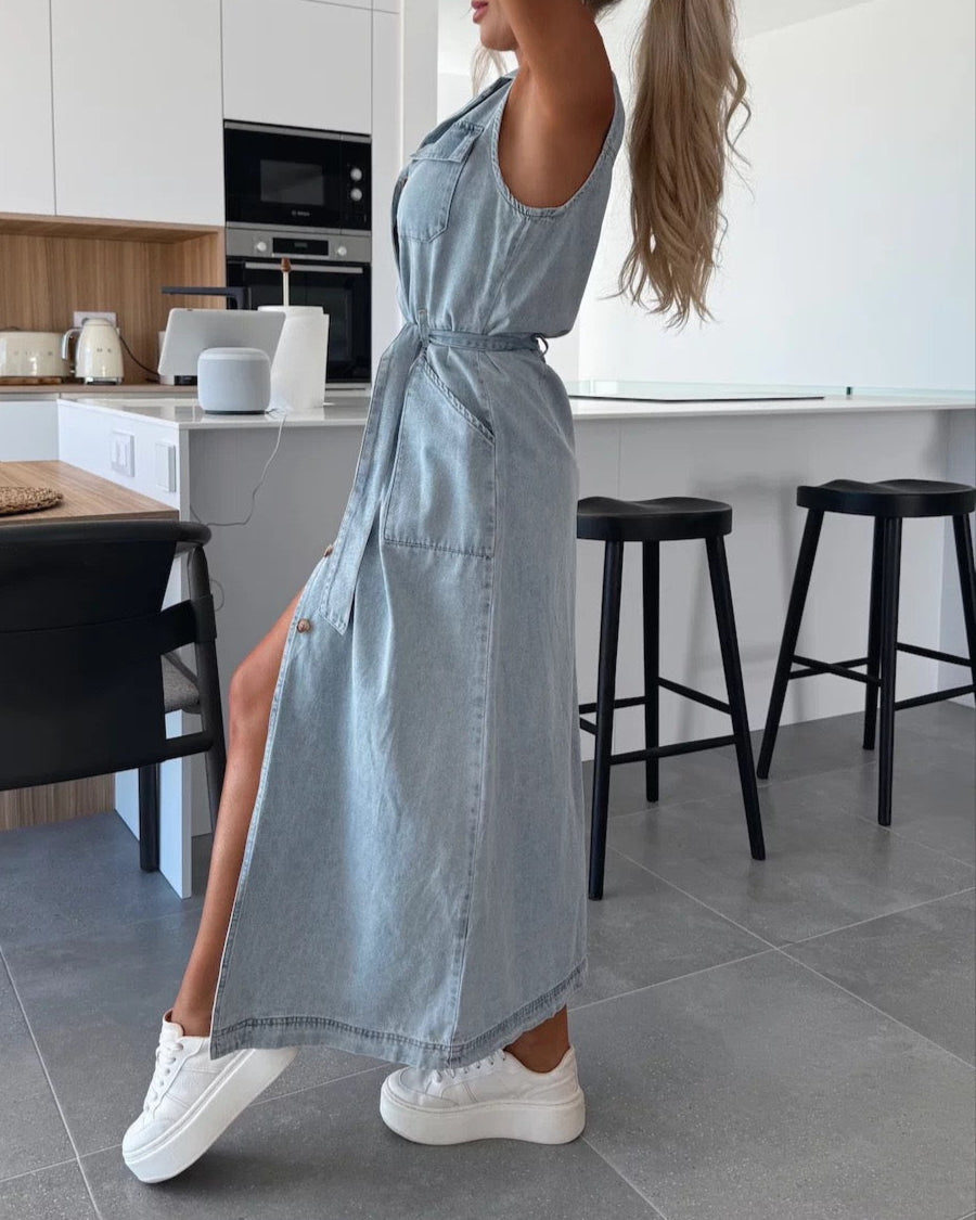 Zariya Denim Dress