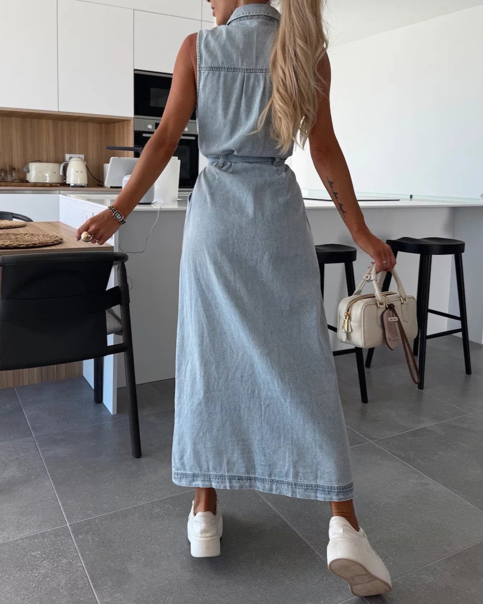 Zariya Denim Dress