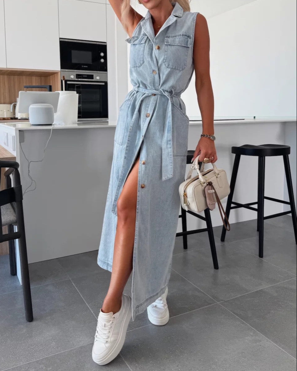 Zariya Denim Dress