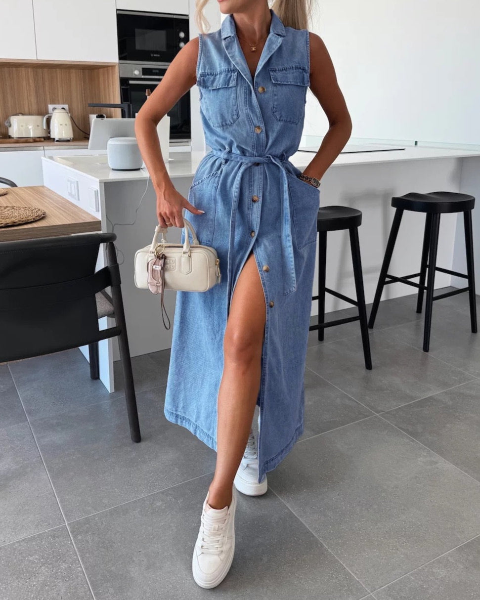 Zariya Denim Dress