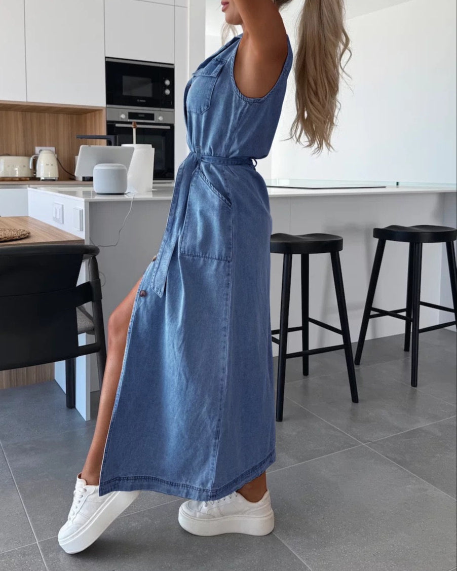 Zariya Denim Dress