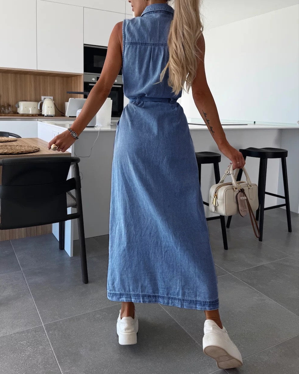 Zariya Denim Dress