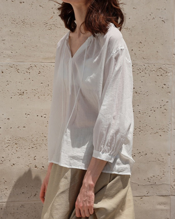 Lunaria Whisper Blouse