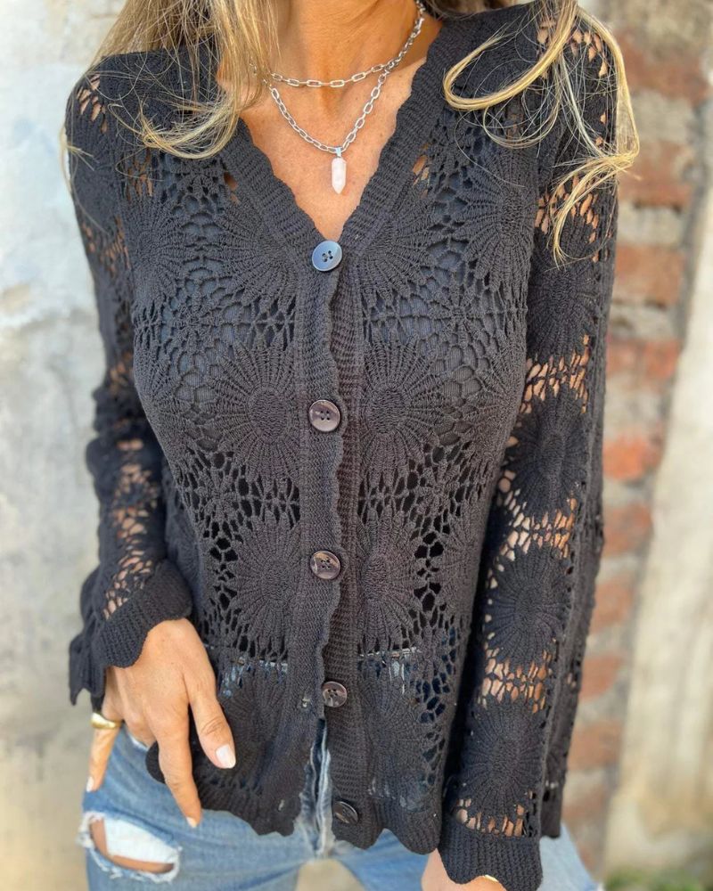 Liora Petal Cardigan