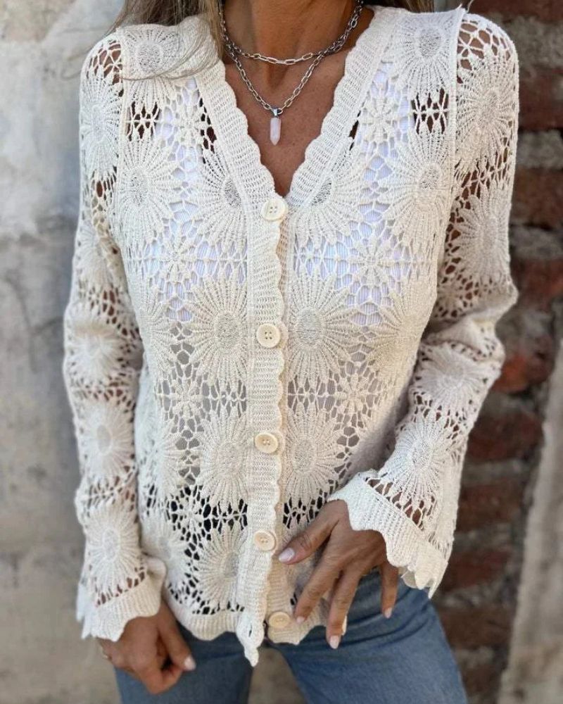 Liora Petal Cardigan