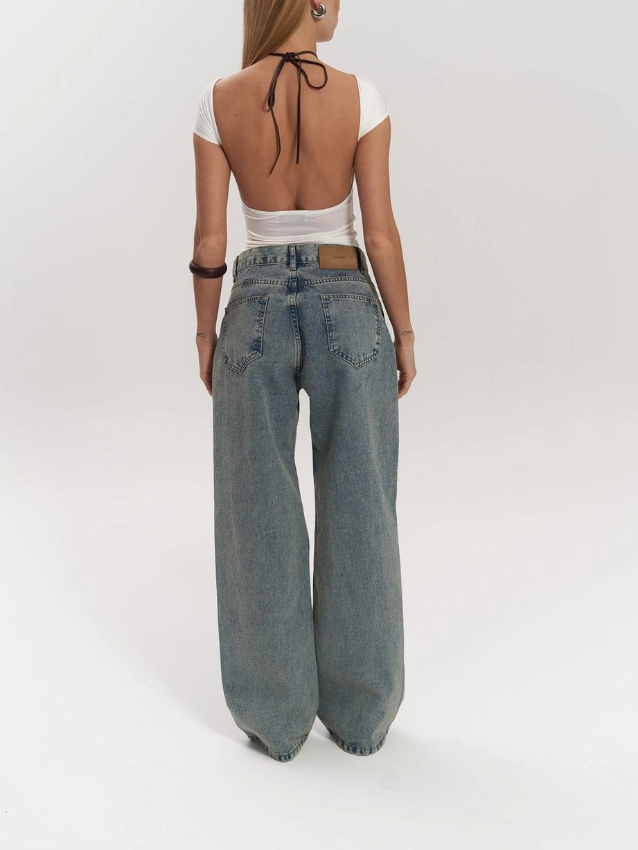 Shadow Shred Mesh Jeans