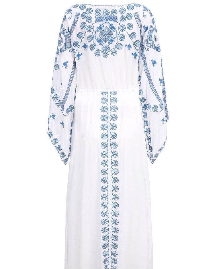 Aegean Breeze Maxi Dress