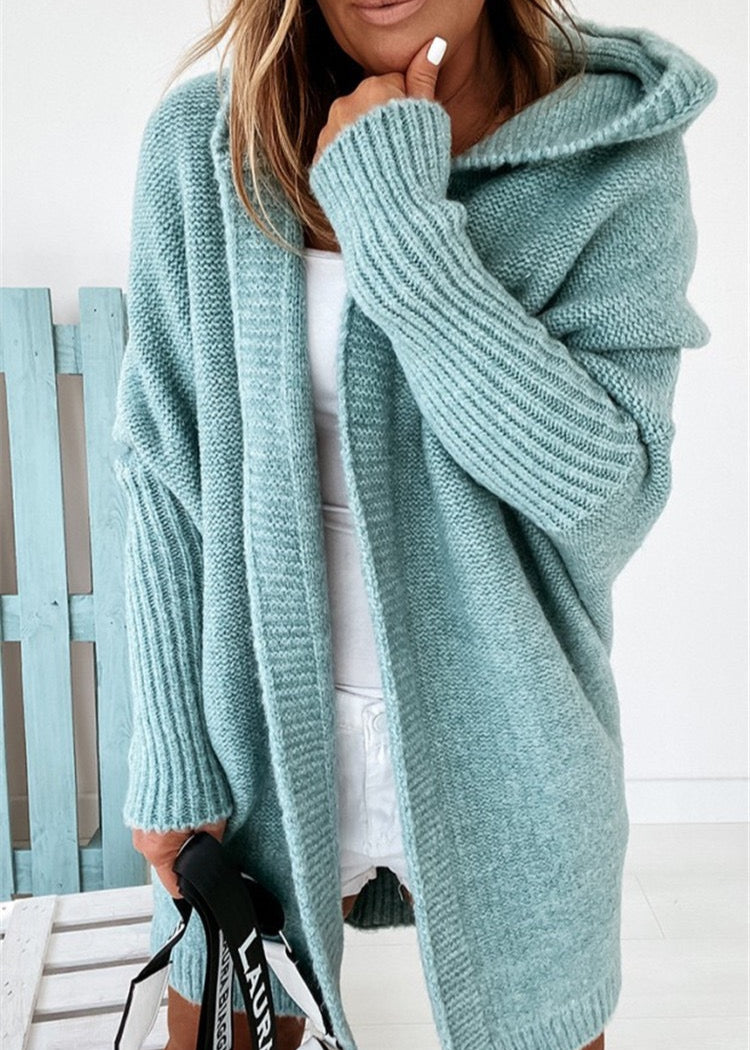 Luna Drift Hooded Cardigan