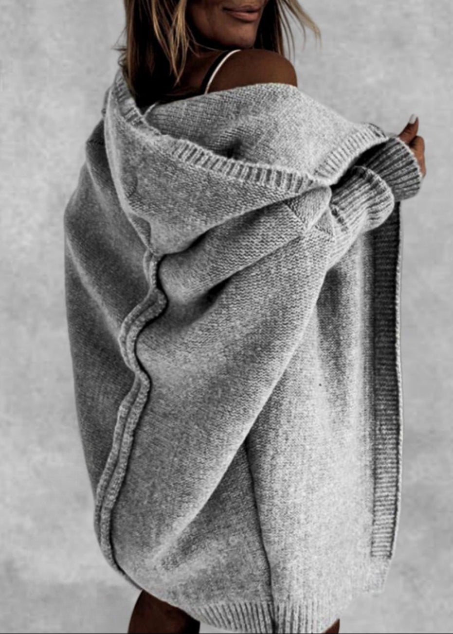 Luna Drift Hooded Cardigan