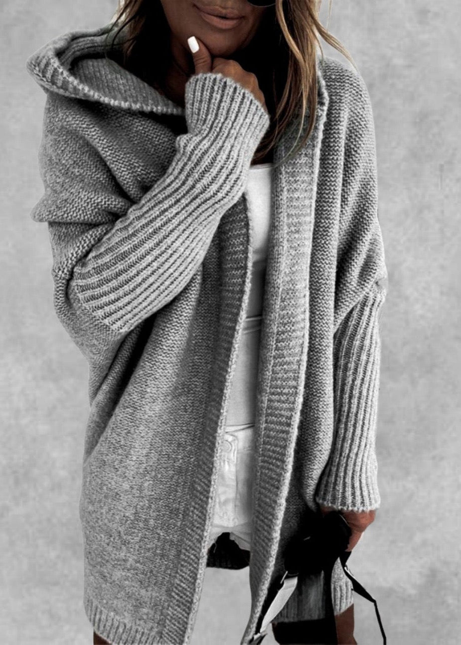 Luna Drift Hooded Cardigan