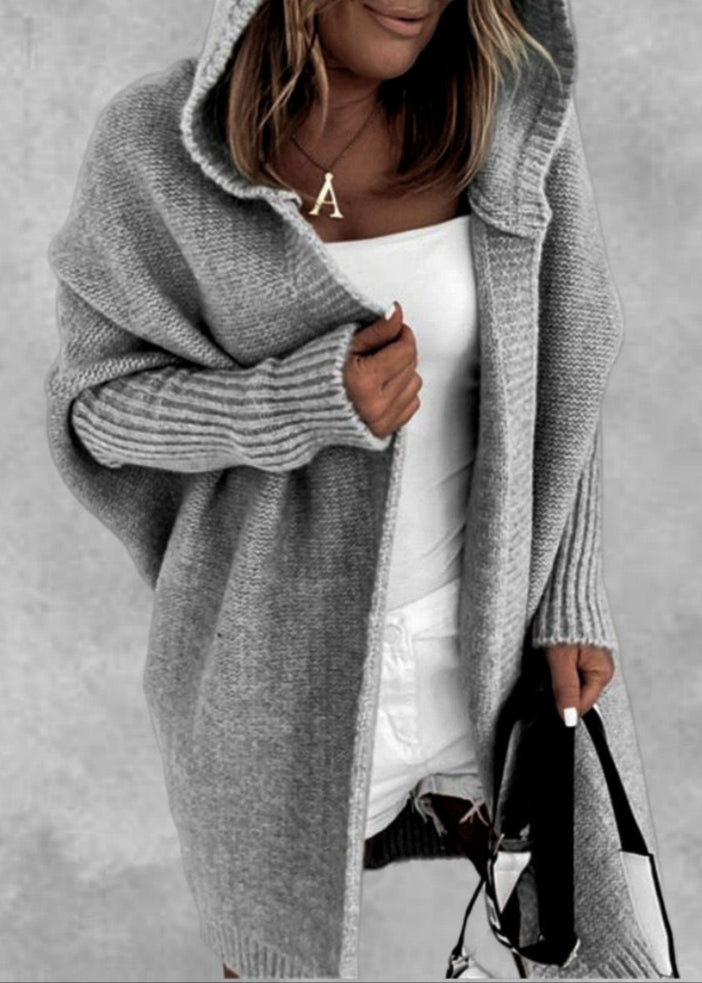 Luna Drift Hooded Cardigan